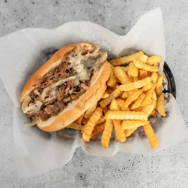 Grilled Steak & Cheese.