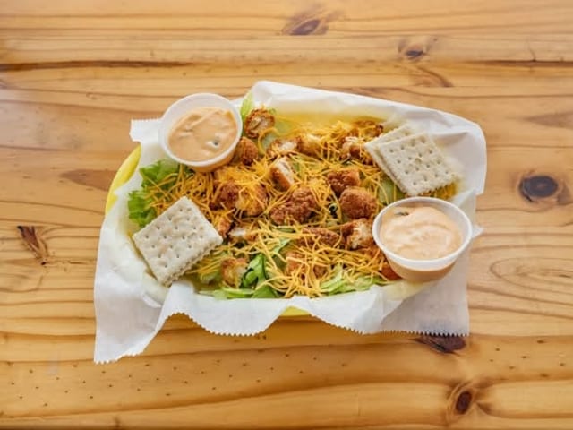 Fried Chicken Salad.
